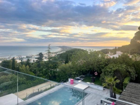 piscine chauffée vue mer villa standing